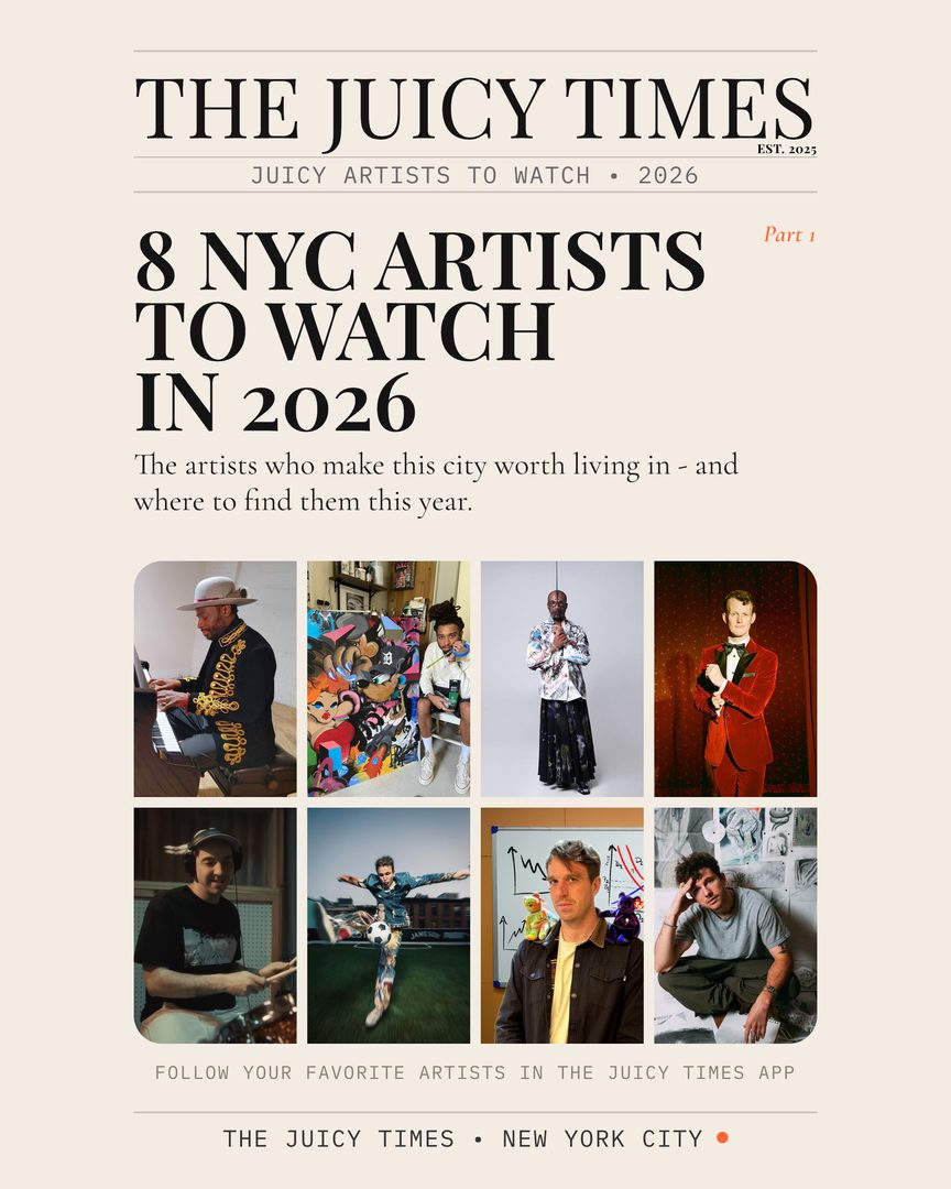 Page 01 of 18 - 8 NYC Artists to Watch in 2026, the Instagram edition