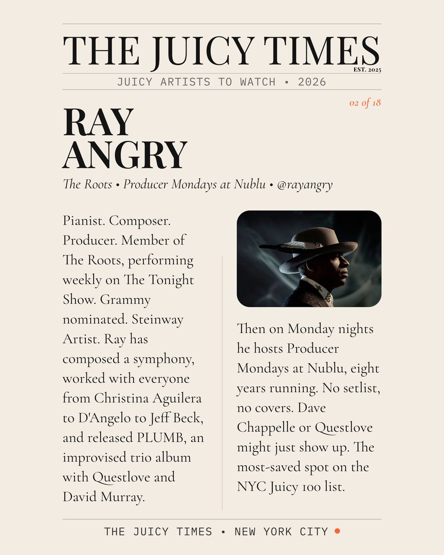 Page 02 of 18 - 8 NYC Artists to Watch in 2026, the Instagram edition